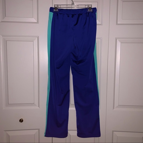 Puma purple and teal track pants size medium - Picture 2 of 4